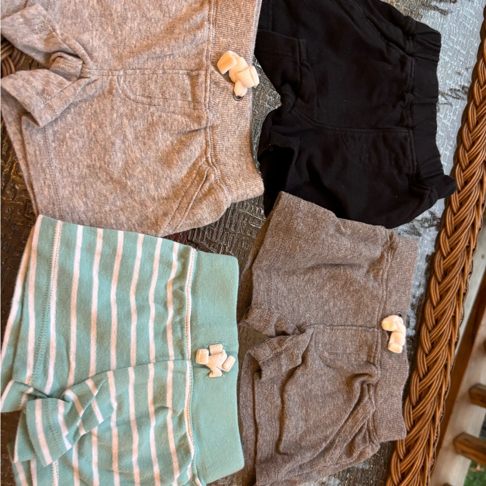 bundle of baby boys shorts size 3 months